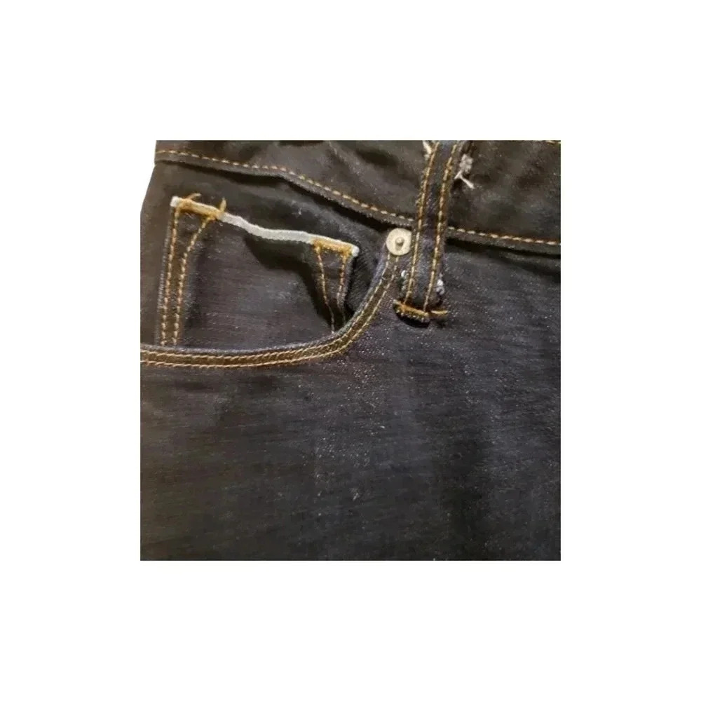 BALDWIN Women's The Ten Dark Blue Skinny Jeans Size 27 - Picture 2 of 7